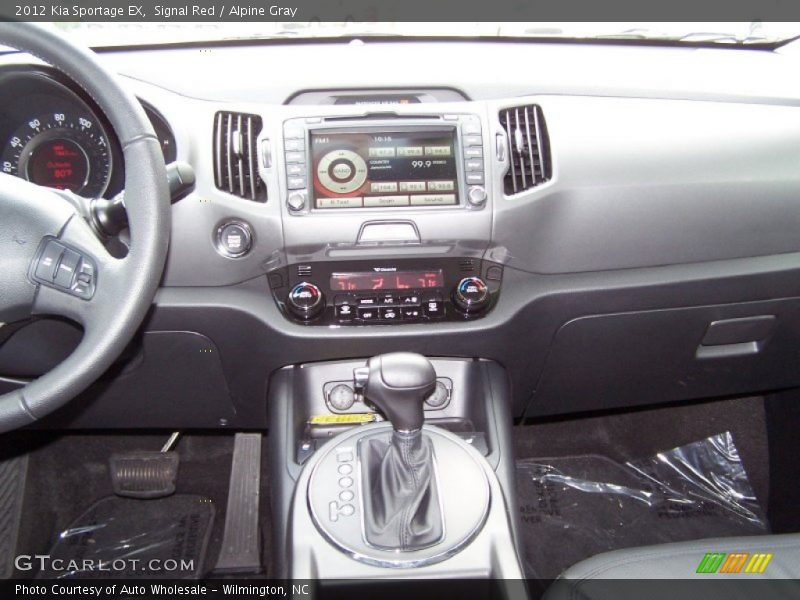 Signal Red / Alpine Gray 2012 Kia Sportage EX