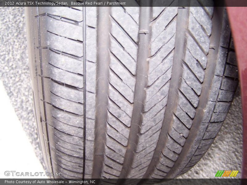 Basque Red Pearl / Parchment 2012 Acura TSX Technology Sedan