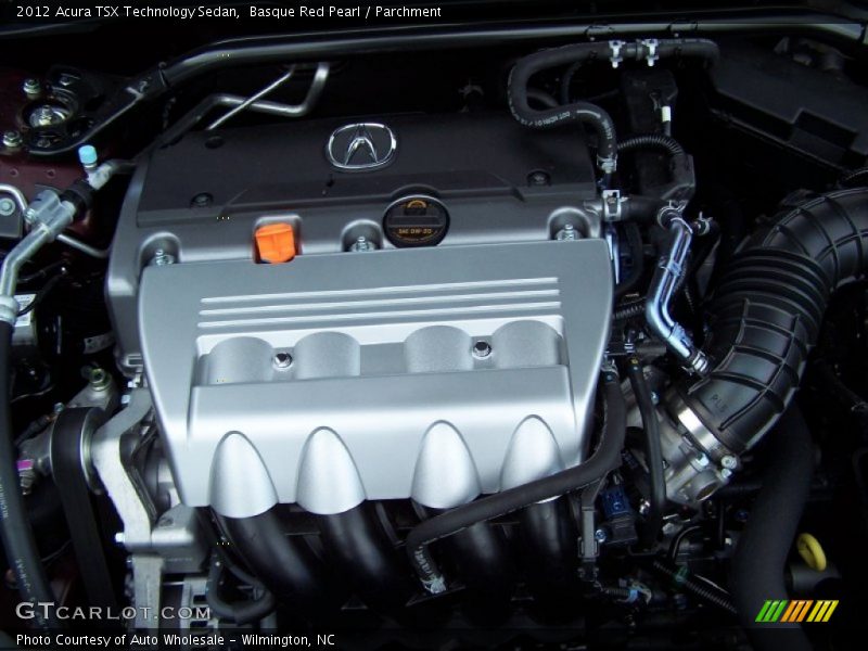  2012 TSX Technology Sedan Engine - 2.4 Liter DOHC 16-Valve VTEC 4 Cylinder