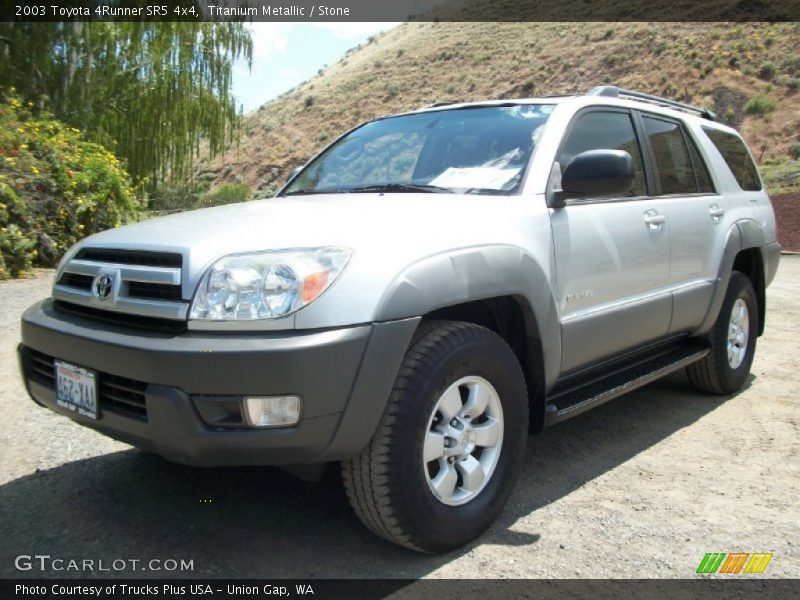 Titanium Metallic / Stone 2003 Toyota 4Runner SR5 4x4