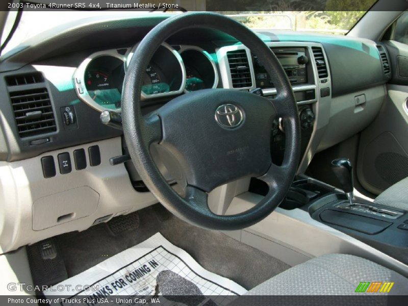 Titanium Metallic / Stone 2003 Toyota 4Runner SR5 4x4