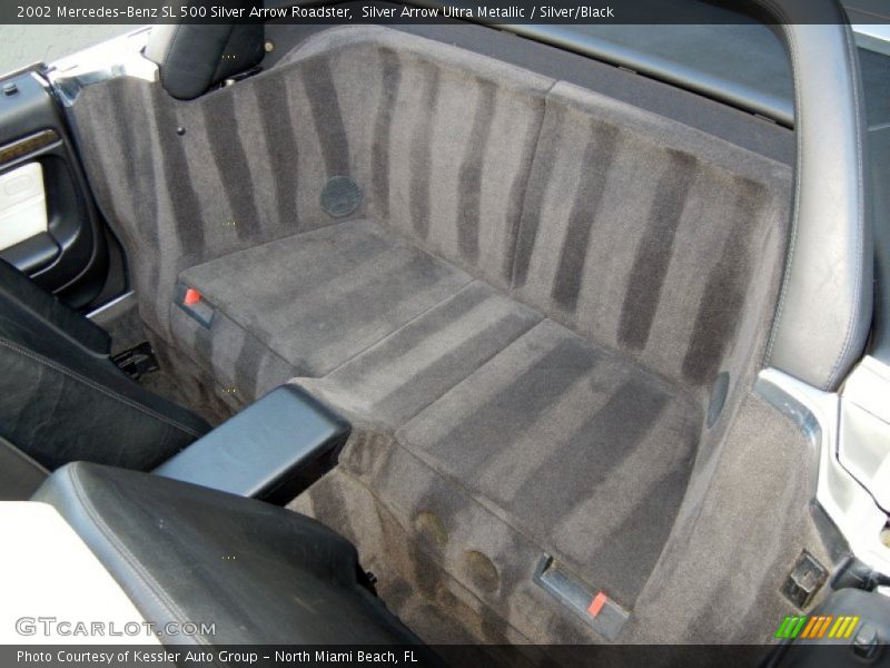  2002 SL 500 Silver Arrow Roadster Silver/Black Interior