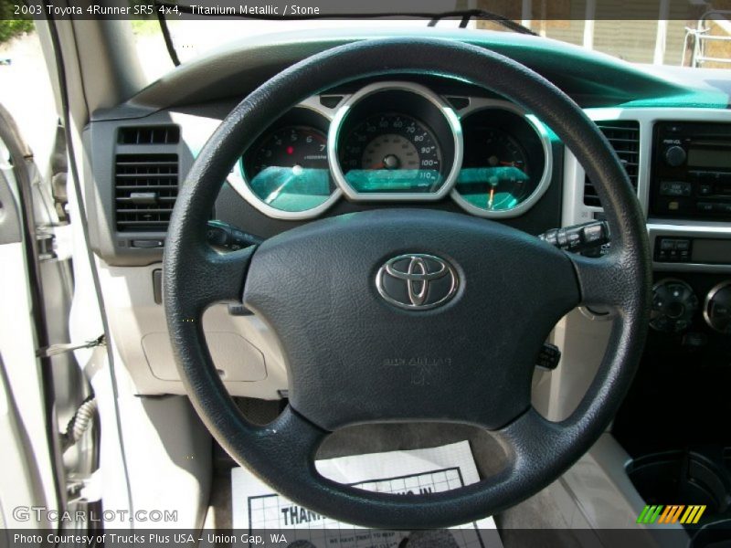 Titanium Metallic / Stone 2003 Toyota 4Runner SR5 4x4