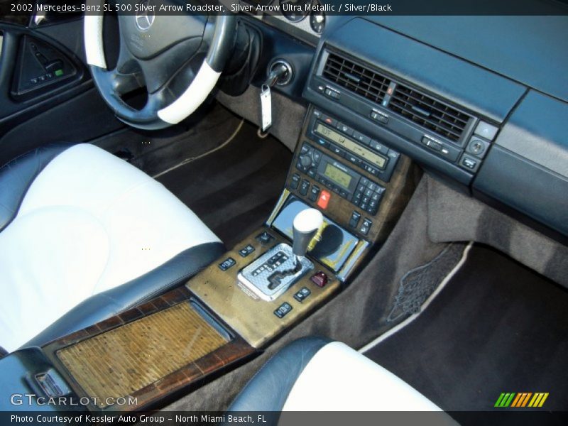 Silver Arrow Ultra Metallic / Silver/Black 2002 Mercedes-Benz SL 500 Silver Arrow Roadster