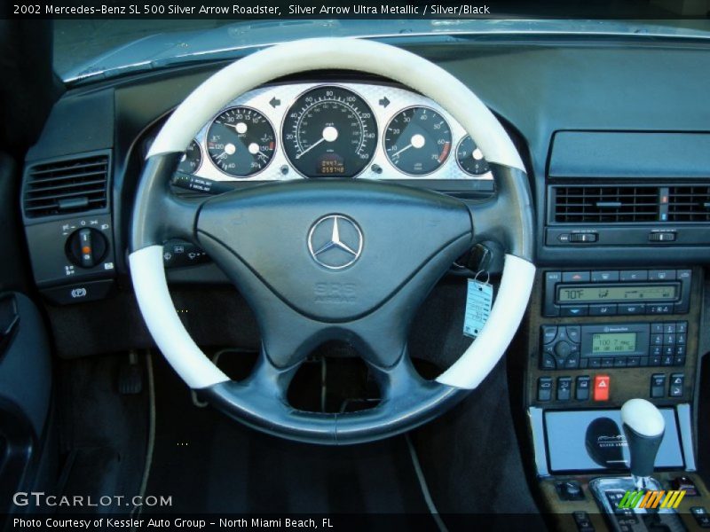  2002 SL 500 Silver Arrow Roadster Steering Wheel
