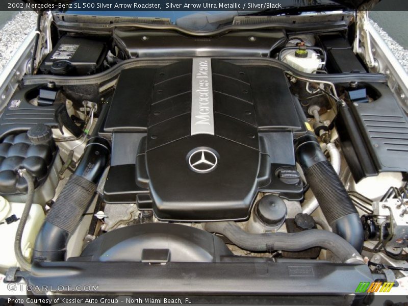  2002 SL 500 Silver Arrow Roadster Engine - 5.0 Liter SOHC 24-Valve V8