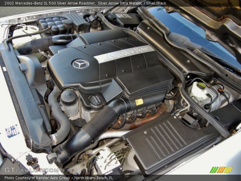  2002 SL 500 Silver Arrow Roadster Engine - 5.0 Liter SOHC 24-Valve V8