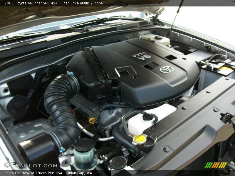 Titanium Metallic / Stone 2003 Toyota 4Runner SR5 4x4