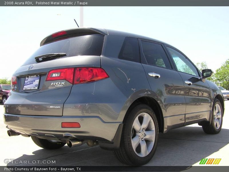 Polished Metal Metallic / Taupe 2008 Acura RDX