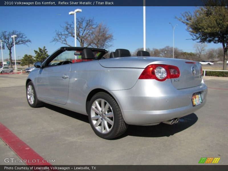 Reflex Silver Metallic / Titan Black 2010 Volkswagen Eos Komfort