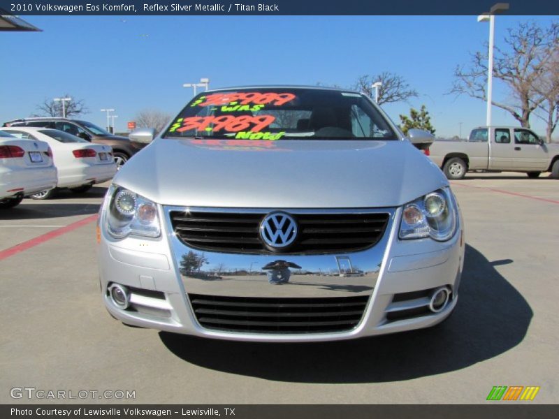 Reflex Silver Metallic / Titan Black 2010 Volkswagen Eos Komfort