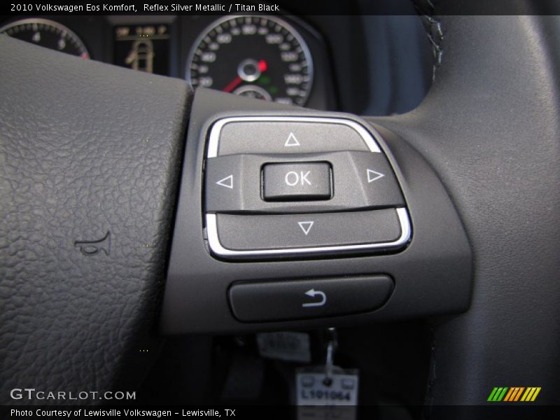 Reflex Silver Metallic / Titan Black 2010 Volkswagen Eos Komfort