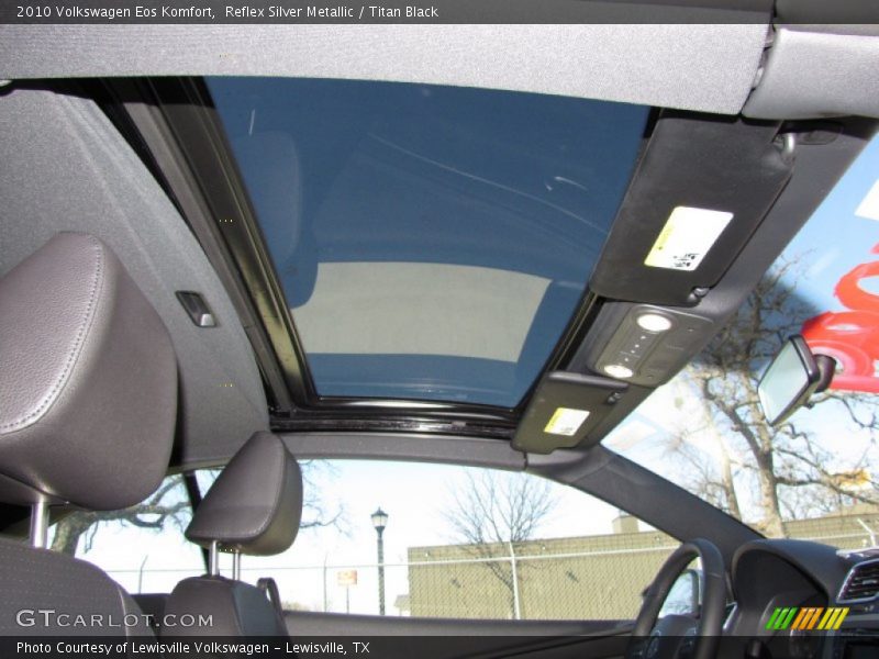 Reflex Silver Metallic / Titan Black 2010 Volkswagen Eos Komfort