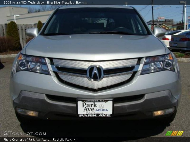 Billet Silver Metallic / Ebony 2008 Acura MDX Technology