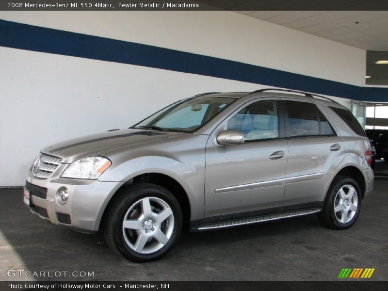 Pewter Metallic / Macadamia 2008 Mercedes-Benz ML 550 4Matic