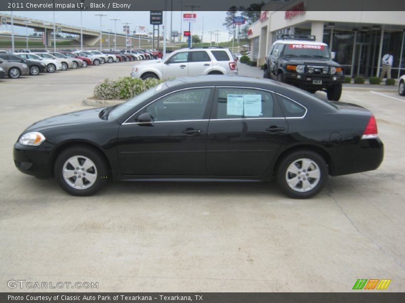 Black / Ebony 2011 Chevrolet Impala LT