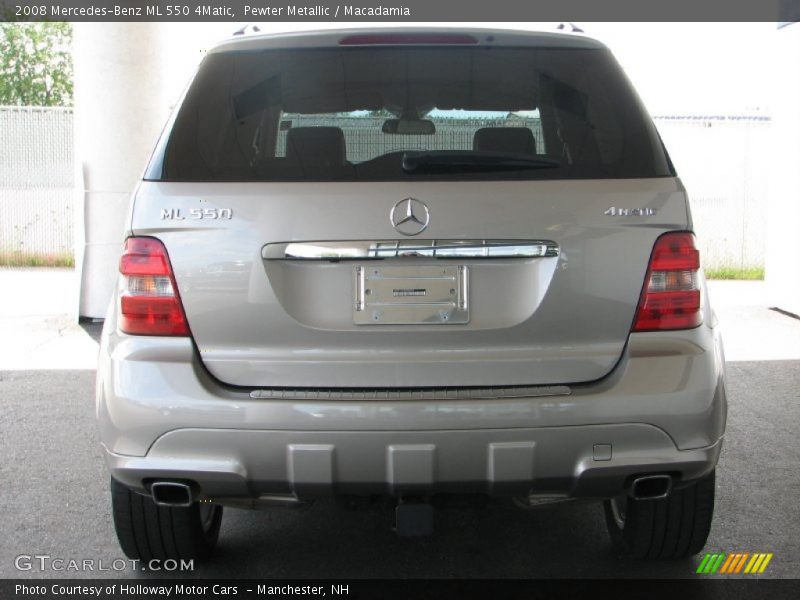 Pewter Metallic / Macadamia 2008 Mercedes-Benz ML 550 4Matic