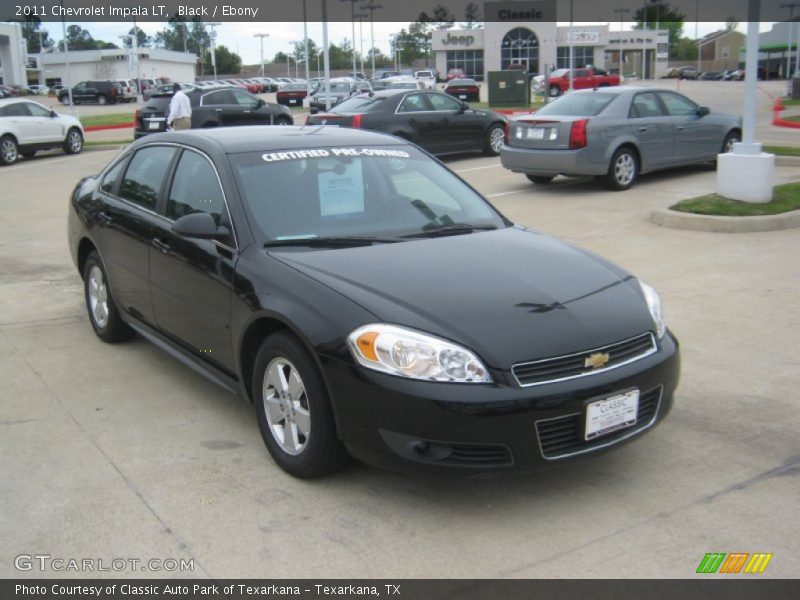 Black / Ebony 2011 Chevrolet Impala LT