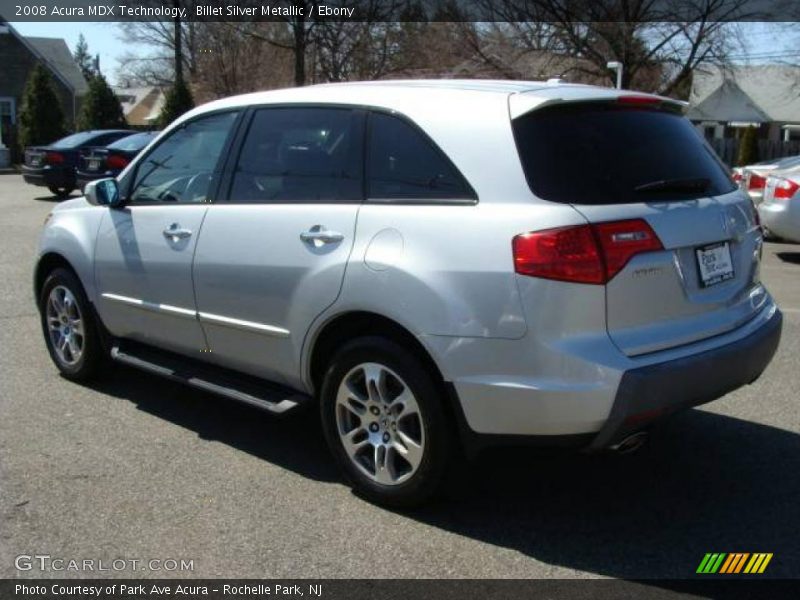 Billet Silver Metallic / Ebony 2008 Acura MDX Technology