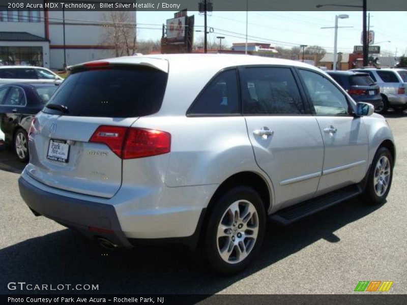 Billet Silver Metallic / Ebony 2008 Acura MDX Technology