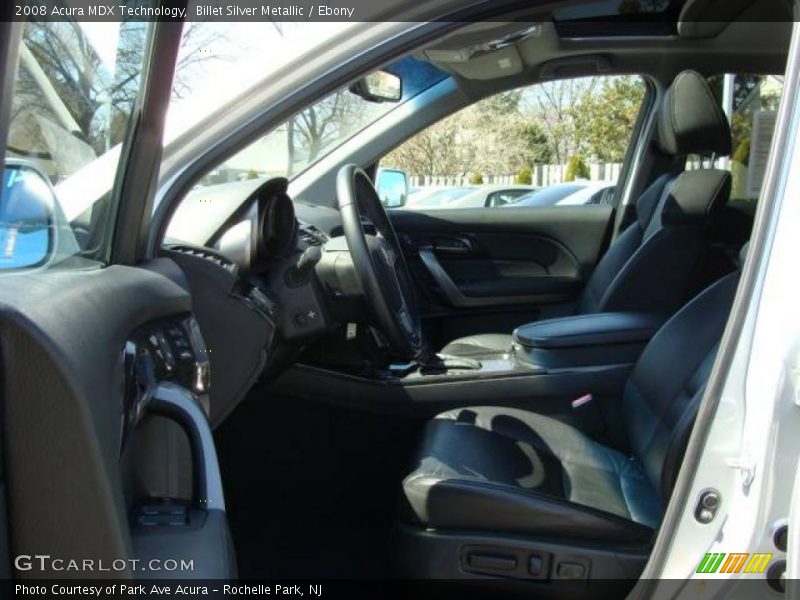 Billet Silver Metallic / Ebony 2008 Acura MDX Technology