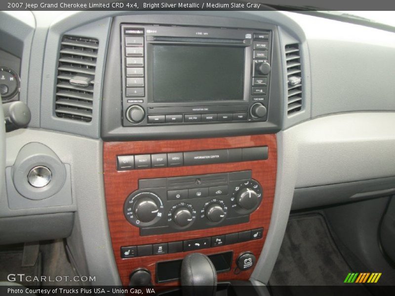 Bright Silver Metallic / Medium Slate Gray 2007 Jeep Grand Cherokee Limited CRD 4x4