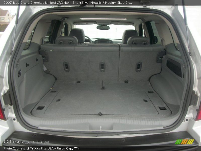 Bright Silver Metallic / Medium Slate Gray 2007 Jeep Grand Cherokee Limited CRD 4x4