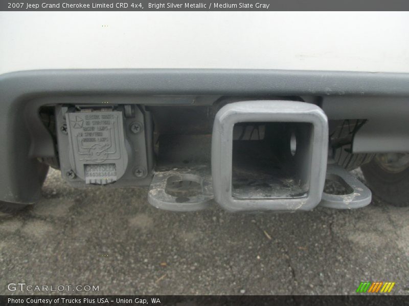 Bright Silver Metallic / Medium Slate Gray 2007 Jeep Grand Cherokee Limited CRD 4x4