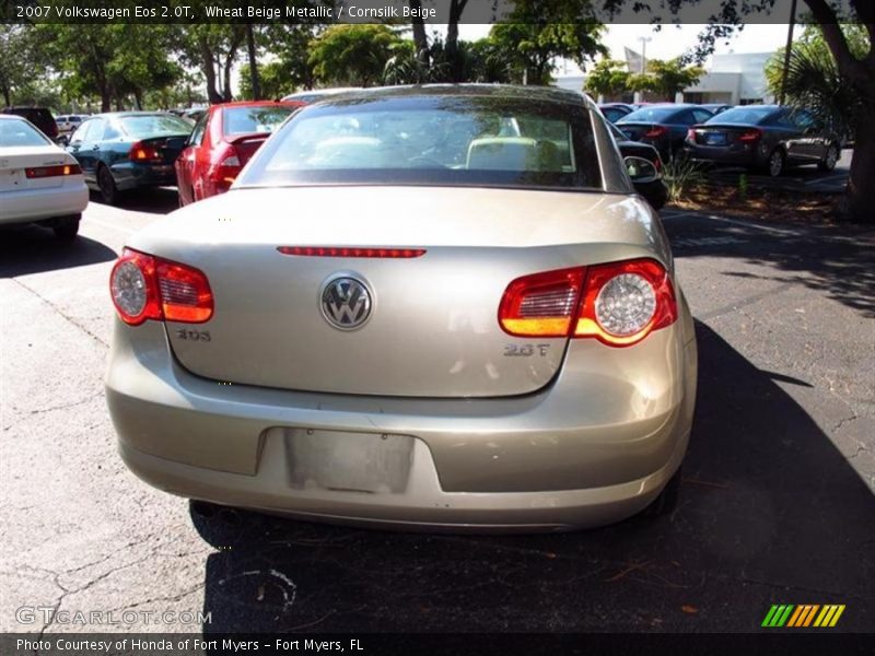 Wheat Beige Metallic / Cornsilk Beige 2007 Volkswagen Eos 2.0T