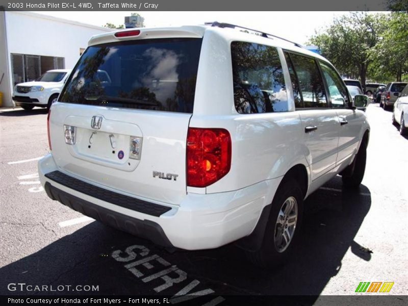 Taffeta White / Gray 2003 Honda Pilot EX-L 4WD