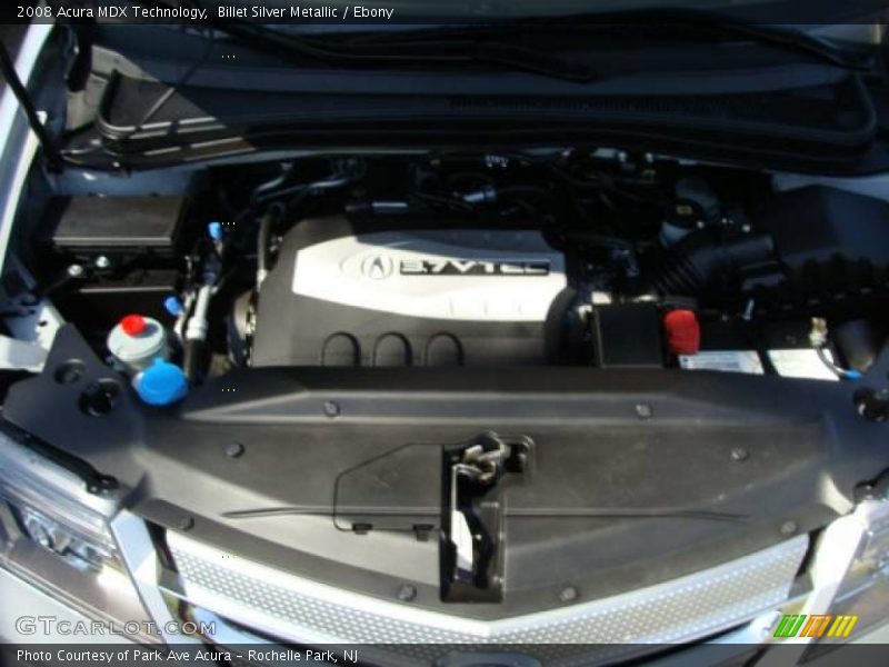 Billet Silver Metallic / Ebony 2008 Acura MDX Technology