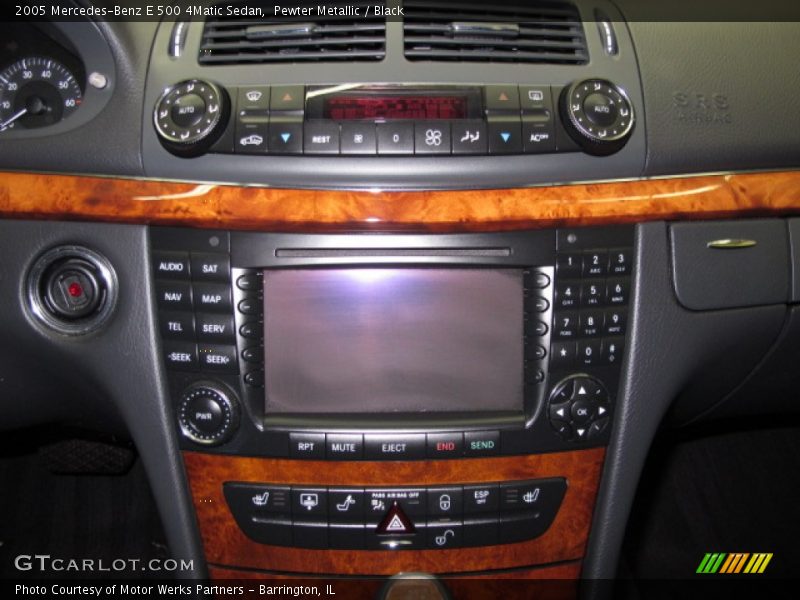 Pewter Metallic / Black 2005 Mercedes-Benz E 500 4Matic Sedan