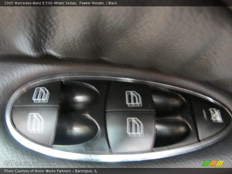 Pewter Metallic / Black 2005 Mercedes-Benz E 500 4Matic Sedan