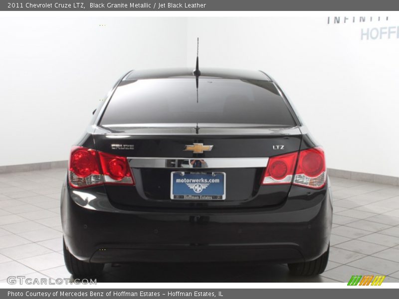 Black Granite Metallic / Jet Black Leather 2011 Chevrolet Cruze LTZ