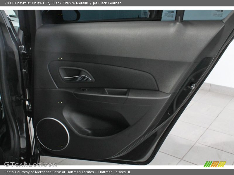 Black Granite Metallic / Jet Black Leather 2011 Chevrolet Cruze LTZ