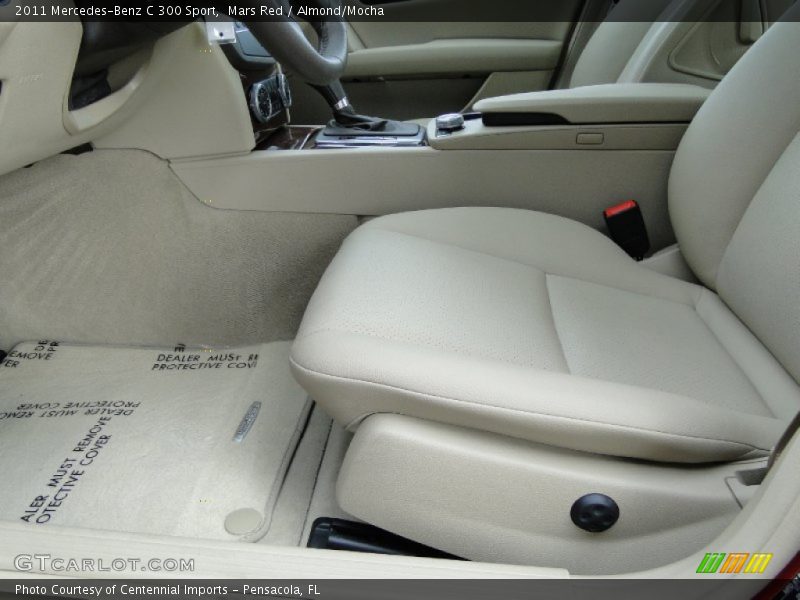 Mars Red / Almond/Mocha 2011 Mercedes-Benz C 300 Sport