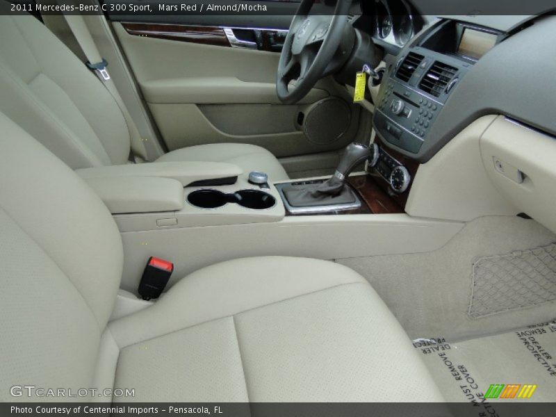 Mars Red / Almond/Mocha 2011 Mercedes-Benz C 300 Sport