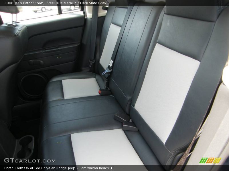 Steel Blue Metallic / Dark Slate Gray 2008 Jeep Patriot Sport