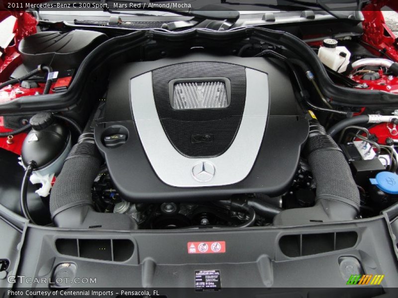 Mars Red / Almond/Mocha 2011 Mercedes-Benz C 300 Sport