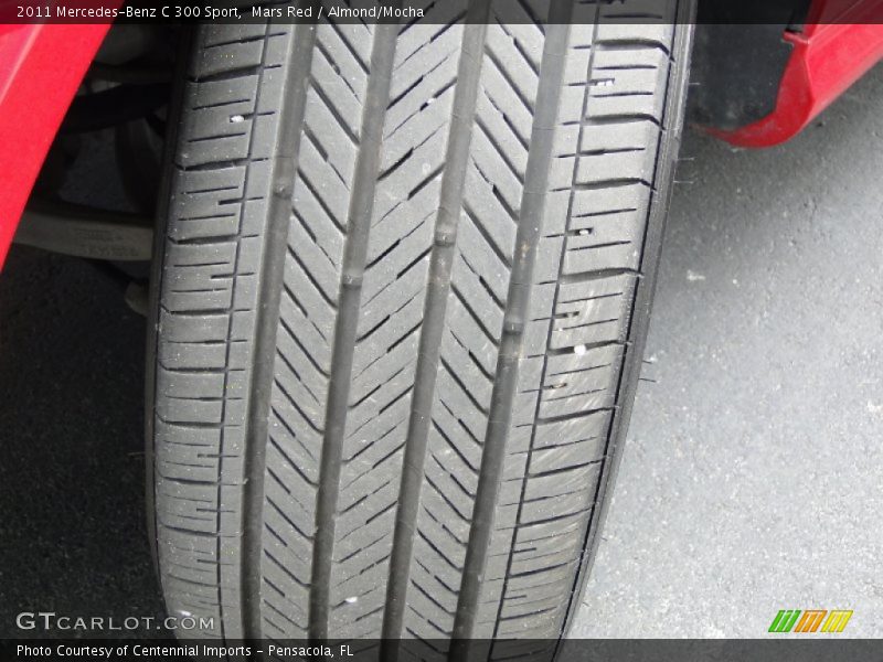 Mars Red / Almond/Mocha 2011 Mercedes-Benz C 300 Sport