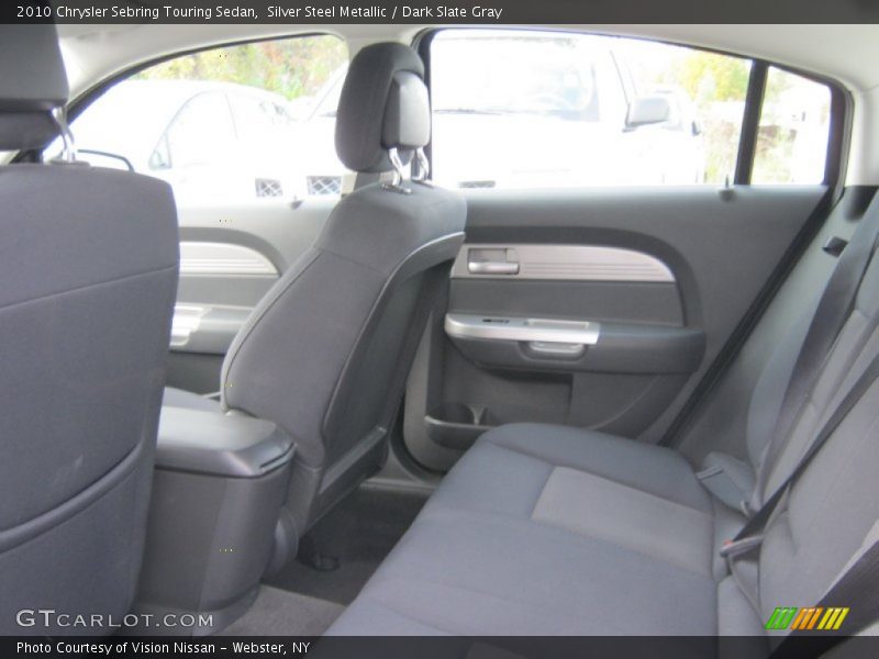 Silver Steel Metallic / Dark Slate Gray 2010 Chrysler Sebring Touring Sedan