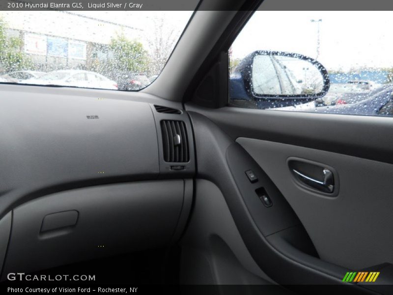 Liquid Silver / Gray 2010 Hyundai Elantra GLS