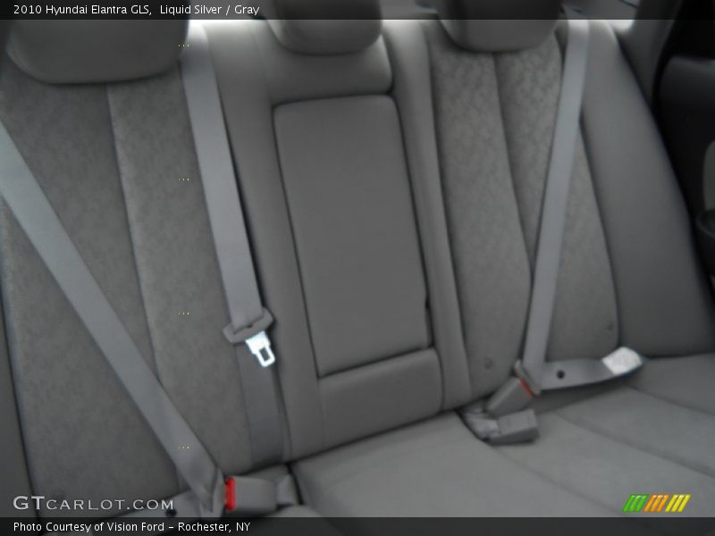 Liquid Silver / Gray 2010 Hyundai Elantra GLS