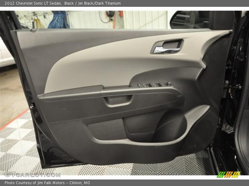 Black / Jet Black/Dark Titanium 2012 Chevrolet Sonic LT Sedan