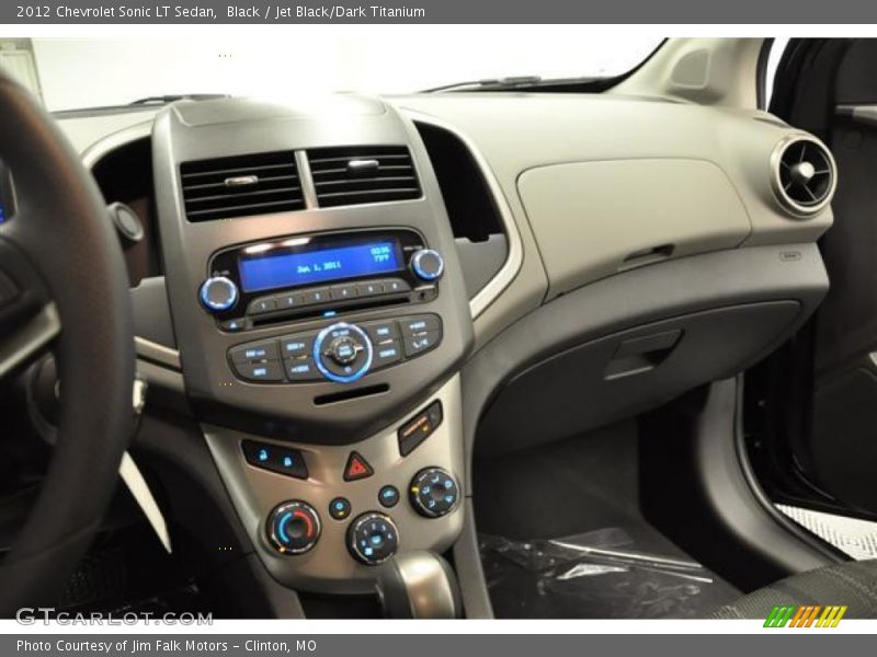 Black / Jet Black/Dark Titanium 2012 Chevrolet Sonic LT Sedan
