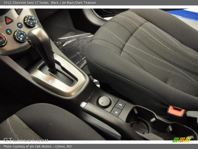 Black / Jet Black/Dark Titanium 2012 Chevrolet Sonic LT Sedan