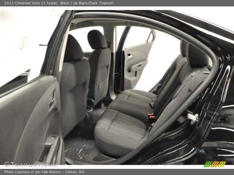 Black / Jet Black/Dark Titanium 2012 Chevrolet Sonic LT Sedan
