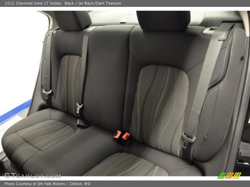 Black / Jet Black/Dark Titanium 2012 Chevrolet Sonic LT Sedan