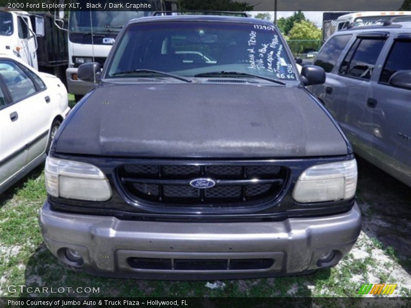 Black / Dark Graphite 2000 Ford Explorer XLT