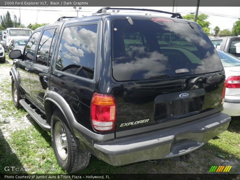 Black / Dark Graphite 2000 Ford Explorer XLT